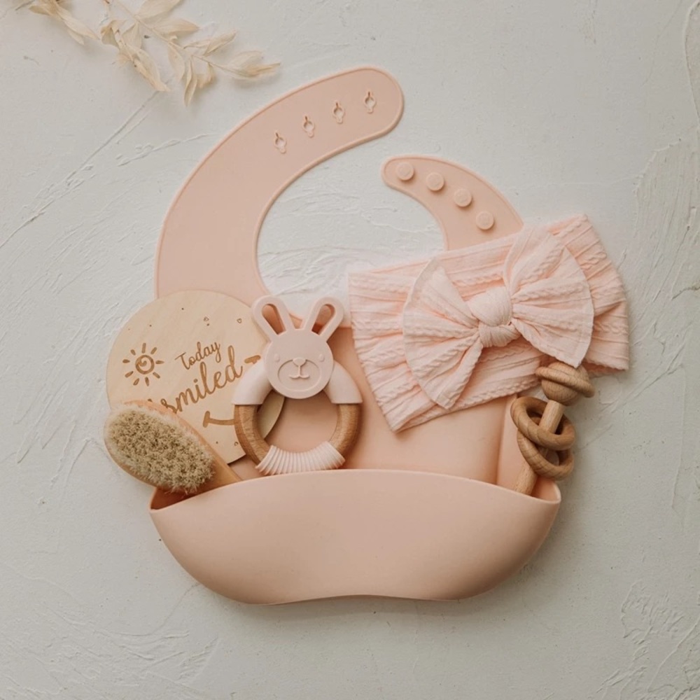 Baby Bath Toy Set 6pcs Newborn Essentials gift set